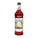 モナン フレーバーシロップ、レッド サングリア ミックス、33.8 オンス プラスチック ボトル (1 リットル) Monin Flavored Syrup, Red Sangria Mix, 33.8-Ounce Plastic Bottle (1 liter)