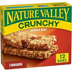 Nature Valley Granola Bars Crunchy, Cinnamon, 8.94 oz