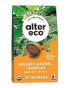 アルターエコ ダークチョコレートトリュフ ピュアダークココア、オーガニックダークチョコレートトリュフ、トリュフ10袋(塩キャラメル) Alter Eco Dark Chocolate Truffles Pure Dark Cocoa, Organic Dark Chocolate Truffles, 10 Truffle Bag (Salte