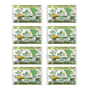 gimMe オーガニック ロースト海藻シート - エキストラバージン オリーブオイル - 48 枚 - ケト、ビーガ..