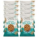 Quinn Sea Salt Twists、グルテンフリープレッツェル、ビーガン対応、コーンフリー、大豆フリー、非遺伝子組み換え、7オンス、8個パック Quinn Sea Salt Twists, Gluten Free Pretzels, Vegan Friendly, Corn Free, Soy Free, Non-GMO, 7 Oz, Pac