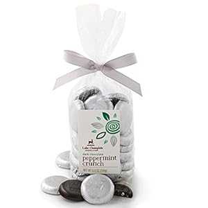 楽天Glomarketダークチョコレート ペパーミント コイン ギフトバッグ Lake Champlain Chocolates Dark Chocolate Peppermint Coins Gift Bag