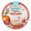 オーガニックハードキャンディー ブラッドオレンジ&ハニー 2オンス(8個入り) Torie & Howard Organic Hard Candy Blood ...