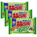 わさび風味亀田の柿の種ピーナッツ入り3袋セット 6袋計182g×3(忍法包装) 3 Packs Set of Wasabi Flavor Kameda Kakinotane Rice Cracker with Peanuts 6 packs: total 182g (6.4oz) x 3 (Ninjapo Wrapping)