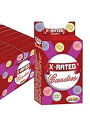 X 定格のキャンディー 1.6 オンスのボックス、バレンタインやいつでもお使いいただけます X Rated Candies 1.6 oz box for Val...