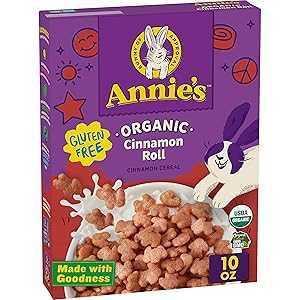 Annies Annie's Homegrown Gluten Free, Organic Cinnabunnies, Cinnamon ...