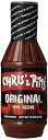 Chris' & Pitt'S オリジナル BBQ ソース、18 オンス Chris Pitts Chris' & Pitt'S Original BBQ Sauce, 18 oz(4)