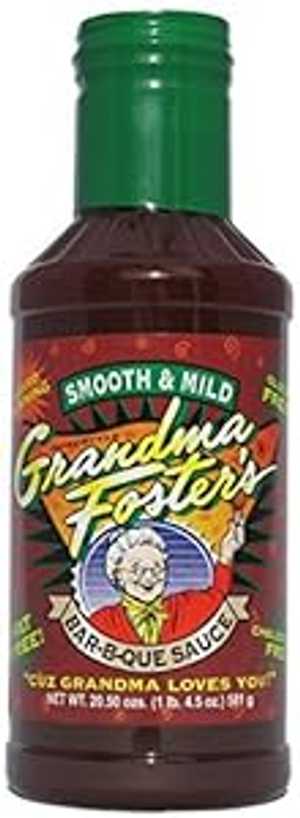 Grandma Foster's Bar-B-Que Sauce SMOOTH & MILD Voted Best Sauce on the Planet at the American Royal Competition