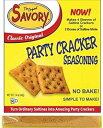 セイボリーソルタインシーズニング、1.4オンス、クラシックオリジナル、6パック Savory Fine Foods Savory Saltine Seasoning, 1.4 Ounce, Classic Original, 6 Pack