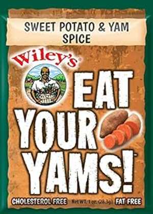 Wiley's サツマイモ & ヤム スパイス - 3 (THREE) 1オンス パケット Wiley's Sweet Potato & Yam Spice..