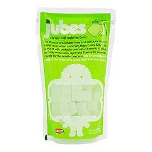 ジュベス ナタデココ 6個パック (パンダン) Jubes Nata De Coco Pack of 6 (Pandan)