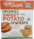 RW Garcia オーガニック サツマイモ クラッカー (2 X 15 オンス)、30 オンス R. W. Garcia RW Garcia Organic Sweet Potato Cracker (2 X 15 Ounce), 30 Ounce(4)