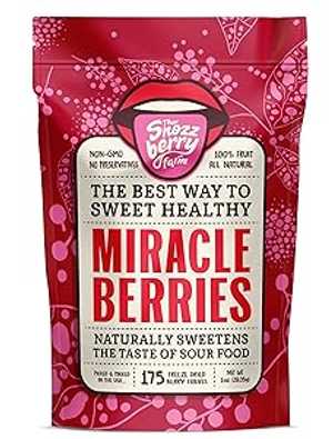 THE SNOZZBERRY FARM Miracle Berries by Snozzberry Farm 175 berry halve...