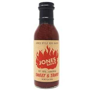 Jones Bar-BQ 甘くてピリッとしたバーベキューソース Jones Bar-B-Q Sweet & Tangy BBQ Sauce