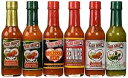 マリーシャープのホットソース 6パックバラエティセット Marie Sharp's Hot Sauce 6 Pack Variety Set