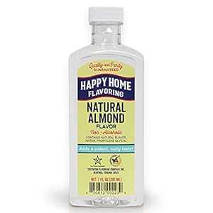 Happy Home ナチュラル アーモンド フレーバー、ノンアルコール、認定コーシャ、7 オンス Happy Home N..