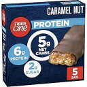 5 Count (Pack of 1), Fiber One Chewy Protein Bars, Caramel Nut, Protein Snacks, 1.17 oz, 5 ct(4)