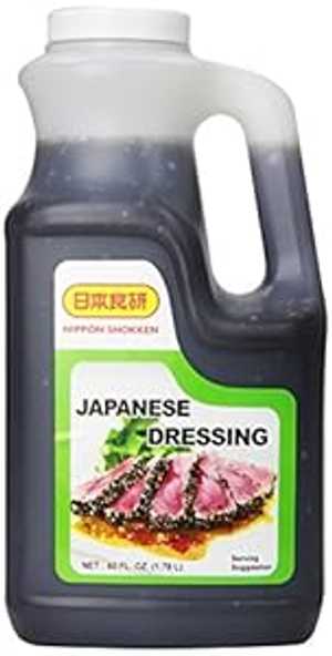 ܿ 蘆ӥɥå 60 Nippon Shokken Japanese Wasabi Dressing, 60 oz