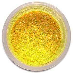 マリーゴールド グリッター ダスト、5 グラム容器 Sunflower Sugar Art Marigold Glitter Dust, 5 gram container
