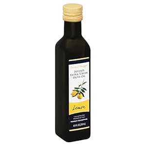 セントラルマーケット レモン注入エキストラバージンオリーブオイル、8.5オンス Central Market Lemon Infused Extra Virgin Olive Oil, 8.5 oz