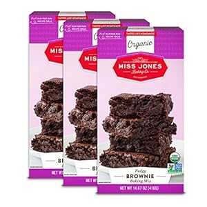 Miss Jones Baking Organic Fudge Brownie Mix、非GMO、ビーガンフレンドリー: リッチココア (3個パック) Miss Jones Baking Organic Fudge Brownie Mix, Non-GMO, Vegan-Friendly: Rich Cocoa (Pack of 3) Miss Jones Baking Organic Fudge Brownie Mix、非GMO、ビーガンフレンドリー: リッチココア (3個パック) Miss Jones Baking Organic Fudge Brownie Mix, Non-GMO, Vegan-Friendly: Rich Cocoa (Pack of 3)