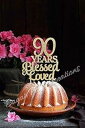 愛され続けて90年 ケーキトッパー Sugar Plum Creations 90 Years Blessed and Loved Cake topper