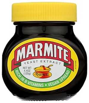マーマイト酵母エキス、4.4 オンスボトル (4 個パック) Marmite Yeast Extract, 4.4-Ounce Bottles (Pack of 4)