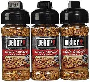 Weber グリルシーズニング キックンチキン、2.5オンス (6個パック) Weber Grill Seasoning Kickn Chicken, 2.5-Ounce (Pack of 6) Weber グリルシーズニング キックンチキン、2.5オンス (6個パック) Weber Grill Seasoning Kickn Chicken, 2.5-Ounce (Pack of 6)