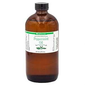 LorAnn ペパーミント オイル スーパーストレングス ナチュラル フレーバー、16 オンス ボトル LorAnn Peppermint Oil Super Strength Natural Flavor, 16 Ounce Bottle