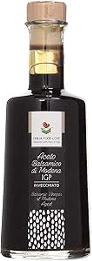 モデナのバルサミコ酢 PGI 熟成 8.5 液量オンス (250ml) - イタリア製 - EMILIA FOOD LOVE - Aceto Balsamico di Modena IGP Balsamic Vinegar of Modena PGI Aged 8.5 fl.oz (250ml) - Made in Italy - EMILIA FOOD LOVE - Aceto