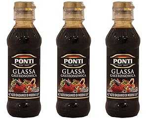 ポンティ アセト バルサミコ ディ モデナ イタリアのバルサミコ酢 250ml 3本 3x Ponti Aceto Balsamico..