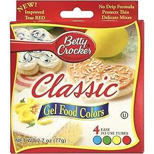 Betty Crocker 食用着色ジェル、2.72 オンス Betty Crocker Food Coloring Gel, 2.72 oz Betty Crocker 食用着色ジェル、2.72 オンス Betty Crocker Food Coloring Gel, 2.72 oz