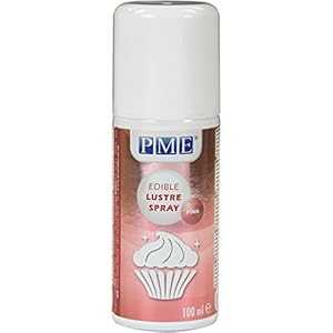 PME 食用光沢スプレー、ピンク、3.3 オンス PME Edible Lustre Spray, Pink, 3.3 Ounce