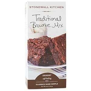 Stonewall Kitchen トラディショナル ブラウニー ミックス、18 オンス ボックス Stonewall Kitchen Traditional Brownie Mix, 18 Ounce Box