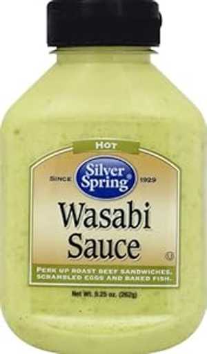 シルバースプリングソースわさび、9.25オンス Silver Springs Sauce Wasabi, 9.25 oz