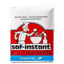 Saf インスタント イースト、1 ポンド パウチ (2 パック) Saf Instant Yeast, 1 Pound Pouch (2-Pack)