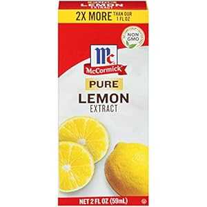 マコーミック ピュア レモン エキス、2 液量オンス McCormick Pure Lemon Extract, 2 fl oz