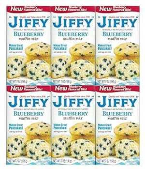 Jiffi Jiffy, Blueberry Muffin Mix, 7Oz Box Jiffi Jiffy, Blueberry Muffin Mix, 7Oz Box