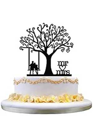ウェディングケーキトッパー - ブランコに乗ったカップル、ハートを持ったミスター&ミセス Kaishihui Wedding cake topper-Couple on the Swing,Mr & Mrs with a heart ウェディングケーキトッパー - ブランコに乗ったカップル、ハートを持ったミスター&ミセス Kaishihui Wedding cake topper-Couple on the Swing,Mr & Mrs with a heart