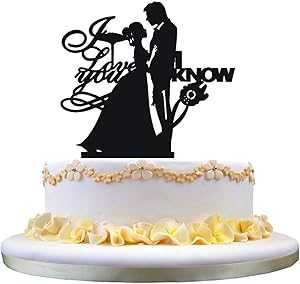 I Love You I Know ウェディングケーキトッパー、新郎新婦のウェディングパーティーの装飾 kaishihui I Love You I Know wedding Cake Topper,Bride Groom wedding party decoration I Love You I Know ウェディングケーキトッパー、新郎新婦のウェディングパーティーの装飾 kaishihui I Love You I Know wedding Cake Topper,Bride Groom wedding party decoration