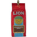 ライオンコーヒー、ダイヤモンドヘッドロースト、10%ハワイアンブレンド、粉砕、10オンスバッグ Lion Coffee, Diamond Head Roast, 10% Hawaiian Blend, Ground, 10 Ounce Bag