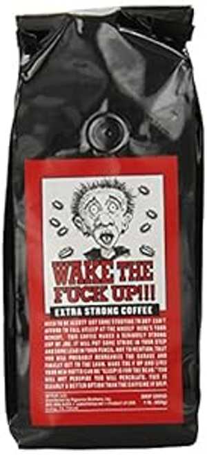 楽天GlomarketWake the F'Up 無修正コーヒー、オリジナル エクストラストロング、1 ポンド Wake the F'Up Uncensored Coffee, Original Extra Strong, 1 Pound