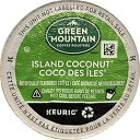 グリーン マウンテン コーヒー アイランド ココナッツ K カップ、キューリグ K カップ ブルワー用、18 個 (パッケージは異なる場合があります) Green Mountain Coffee Roasters Green Mountain Coffee Island Coconut K-Cups for Keurig K-Cup Br