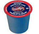 Timothy's World Coffee キューリグ ブルワーズ 24 K カップ用ジャーマン チョコレート ケーキ (4 パック) Timothy's World Coffee German Chocolate Cake for Keurig Brewers 24 K-Cups (4 Pack)