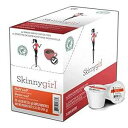Skinnygirl ハーフカフコーヒーポッド キューリグ K カップ醸造者用 カフェイン低減ミディアムローストコーヒー シングルサーブカップ 24個 Skin...