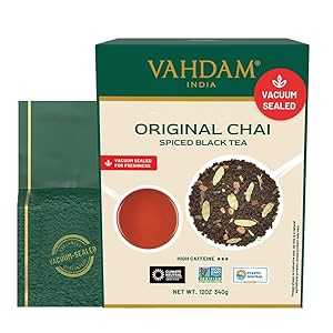 VAHDAM, India's Original Masala Chai Tea Loose Leaf 170+ Cups (340g/12...