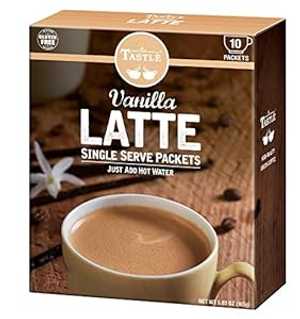カフェ タストル シングルサーブ バニラ ラテ コーヒー、10 個 Cafe Tastlé Cafe Tastl Single Serve Vanilla Latte Coffee, 10 Count