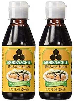 2 パック、モデナセティ バルサミコ グレーズ、6.76 オンス (2 個パック) 2 Pack, Modenaceti Balsamic..
