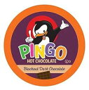 Pingo ダーク ホット チョコレート ポッド キューリグ K カップ ブルワー用 ブラックアウト 40 個 Pingo Dark Hot Chocolate Pods for Keurig K-Cup Brewers, Blackout, 40 Count
