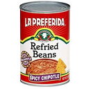 La Preferida リフライドビーンズ、スパイシーチポトレ、16 オンス (パック - 6) La Preferida Refried Beans, Spicy Chipotle, 16 oz (Pack - 6)